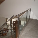 Balustrade doorlopend naar traphek